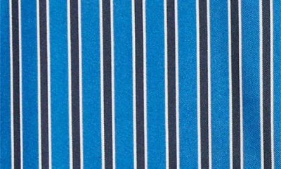 Totême Toteme Oversize Stripe Silk Button-up Shirt In Multi