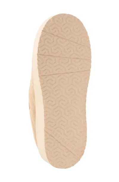 Revitalign Aspen Valley Faux Fur Lined Slipper In Brown