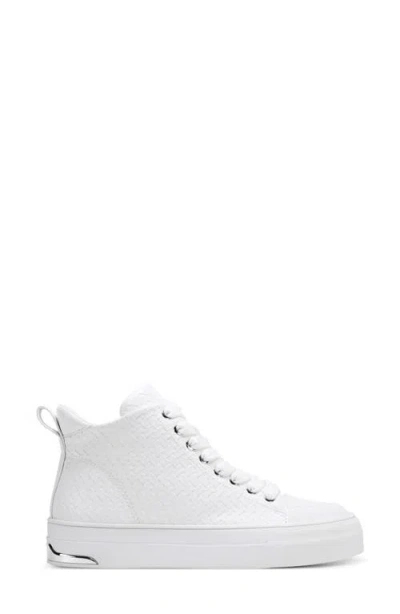 Dkny Yaser Mid Sneaker In White
