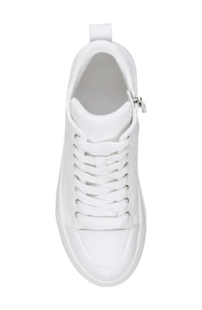 Dkny Yaser Mid Sneaker In White