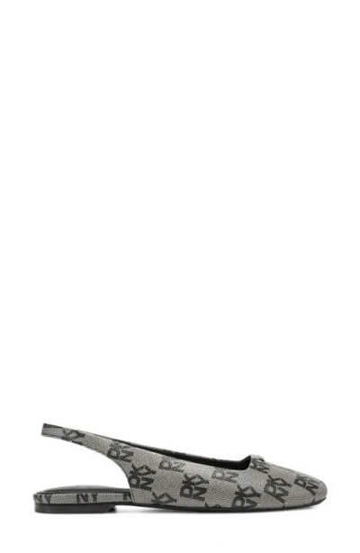 Dkny Darrow Slingback Flat In Black