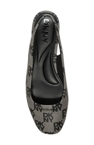 Dkny Darrow Slingback Flat In Black