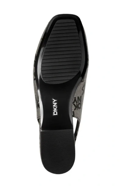 Dkny Darrow Slingback Flat In Black
