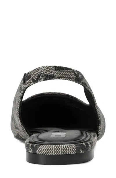 Dkny Darrow Slingback Flat In Black