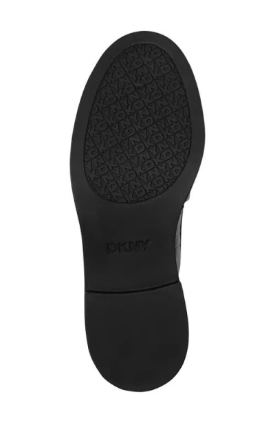 Dkny Ryleigh Chain Embossed Loafer In Black