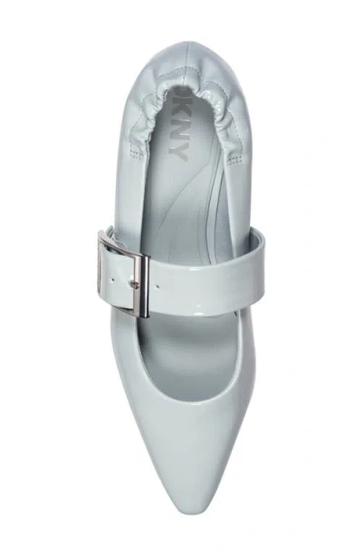 Dkny Cormic Mary Jane Pointed Toe Flat In Gray