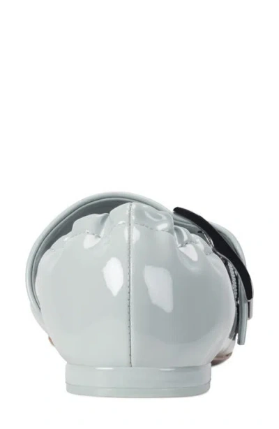 Dkny Cormic Mary Jane Pointed Toe Flat In Gray