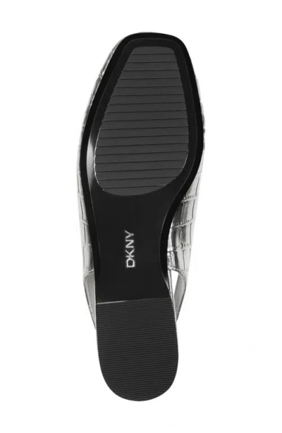 Dkny Darrow Slingback Flat In Silver