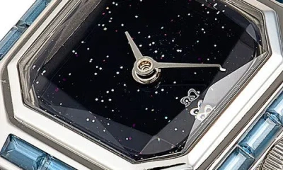 Pascal Sofia Prism Cocktail Ring Watch, 21mm In Metallic