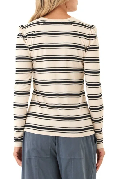 Threads 4 Thought Nimia Alpine Stripe Rib Top In White