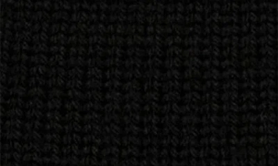 Eton Mens Navy Blue Logo-plaque Ribbed Wool Hat In Black