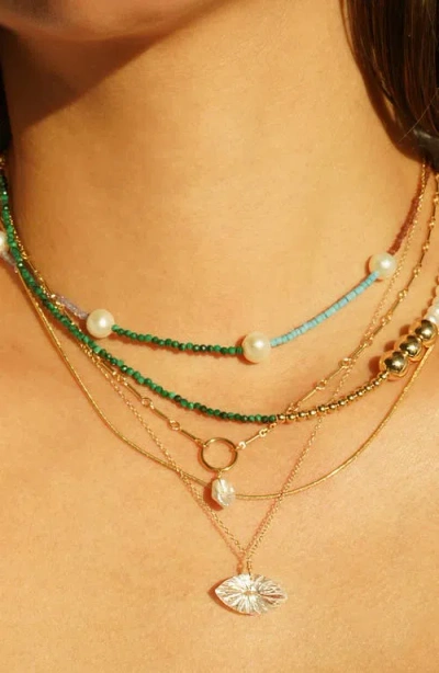 Kozakh Newlyn Necklace In Gold