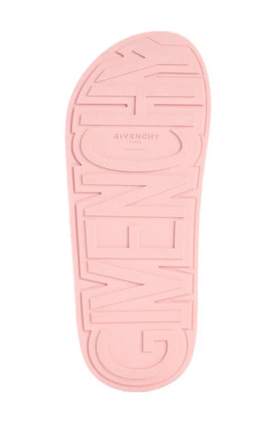 Givenchy Label Slide Sandal In Multi