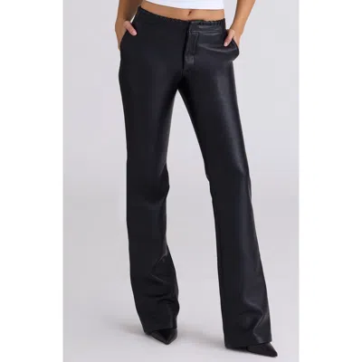 House Of Cb Adara Faux Leather Pants In Black