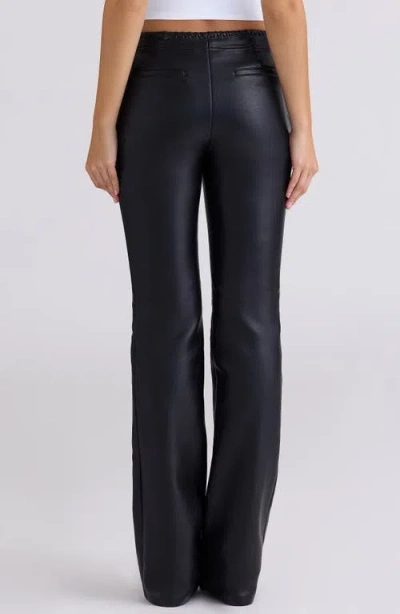House Of Cb Adara Faux Leather Pants In Black