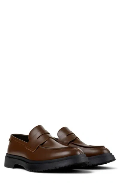 Camper Walden Penny Loafer In Brown