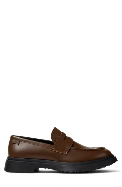 Camper Walden Penny Loafer In Brown
