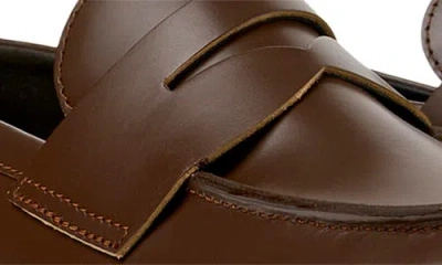 Camper Walden Penny Loafer In Brown