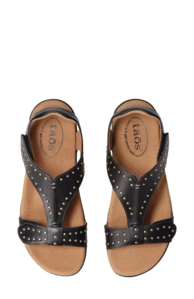 Taos Show Stopper Ankle Strap Sandal In Black
