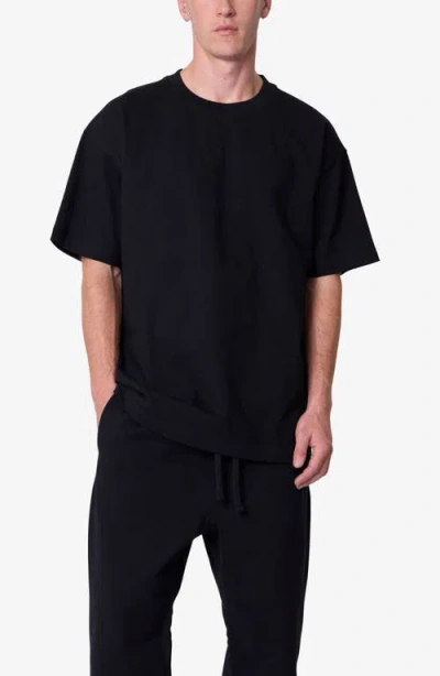 Mnml Basic Oversize Heavyweight Cotton T-shirt In Black