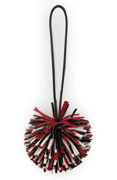Rebecca Minkoff Pom Pom Bag Charm In Multi