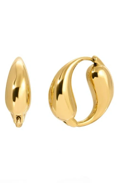 Kozakh Twist Earrings In Gold