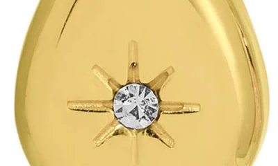 Kozakh Illion Drop Hoop Earrings In Gold