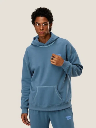 Aelfric Eden Cloud Essential Fleece Pullover Hoodie Set In Blue