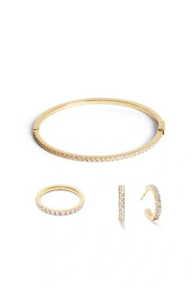 Coeur De Lion Eternal Love Gold Bangle In Gold