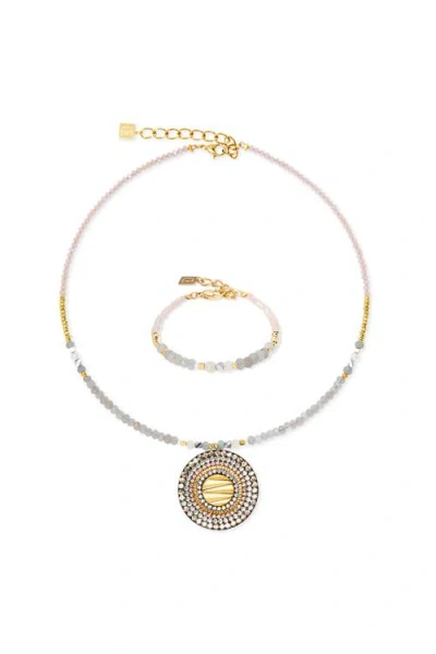 Coeur De Lion Amulet Modern Future Gold Bracelet In Gold