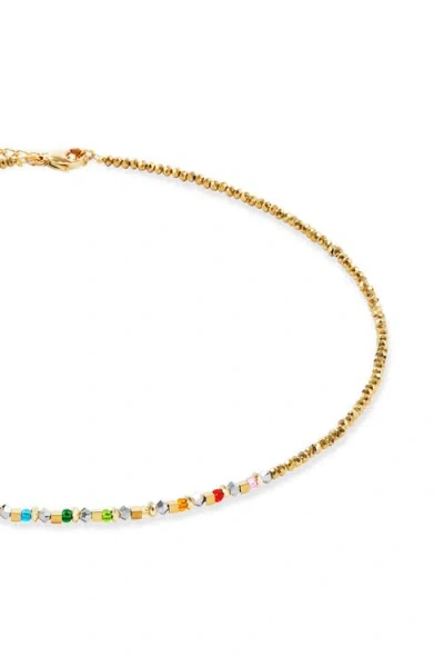 Coeur De Lion Golden Whisper Necklace In Gold