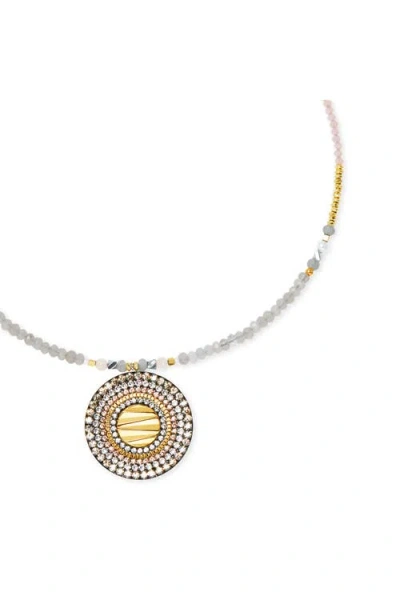 Coeur De Lion Amulet Modern Future Gold Necklace In Gold