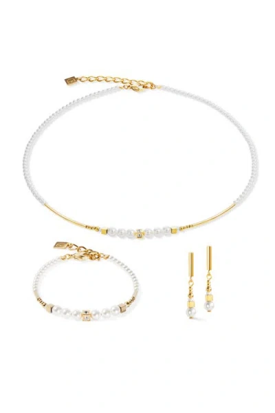 Coeur De Lion Shimmering Princess Gold  Bracelet In Gold