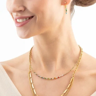 Coeur De Lion Golden Whisper Earrings In Gold