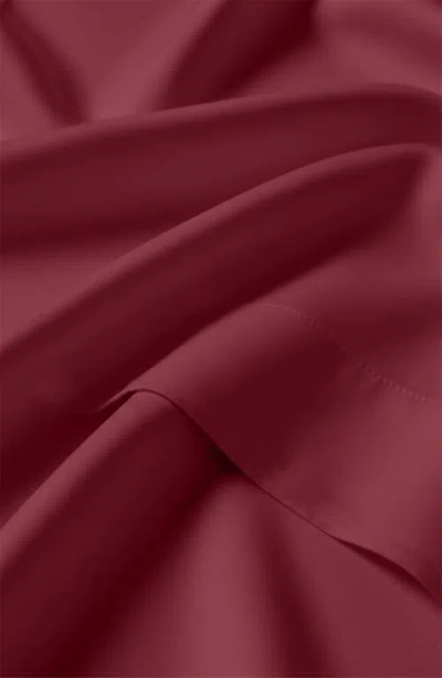 California Design Den Hotel Luxe 800 Thread Count 100% Cotton Sateen Sheet Set In Burgundy