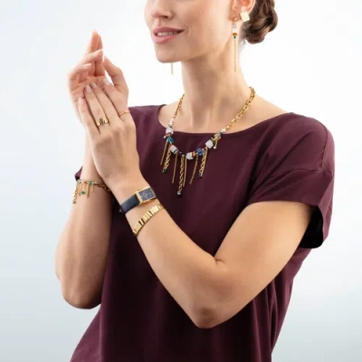 Coeur De Lion Classic Wave Gold Bracelet In Gold