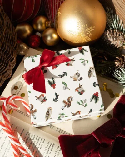 Bill Skinner Studio Christmas Charm Bracelet Set In Gold