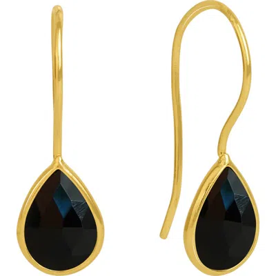 Dean Davidson Nosara Droplet Earrings In Black