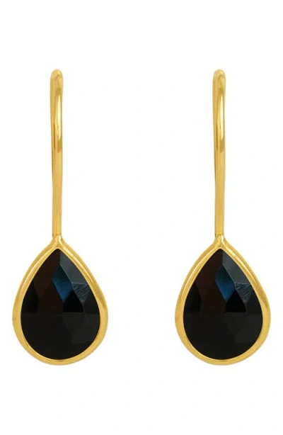 Dean Davidson Nosara Droplet Earrings In Black