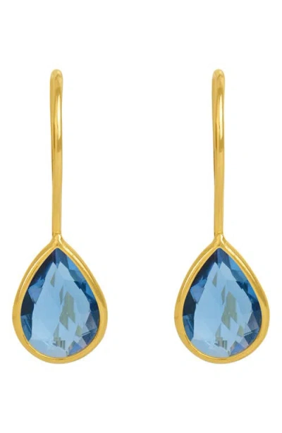 Dean Davidson Nosara Droplet Earrings In Blue