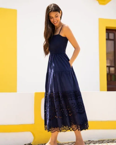 Change Of Scenery Kristen Dress In Blue