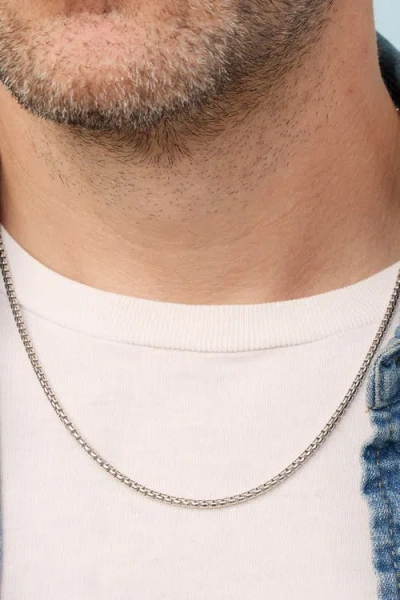 Oradina Off The Grid Oxidized Chain In Metallic