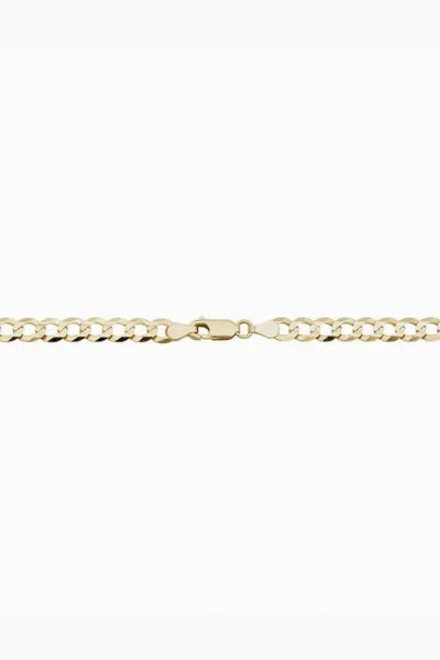 Oradina Carmine Curb Bold Bracelet In Gold