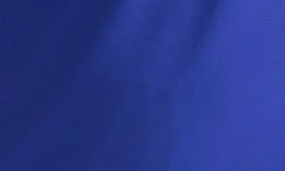 Kasper Lace Inset Blouson Sleeve Top In Blue