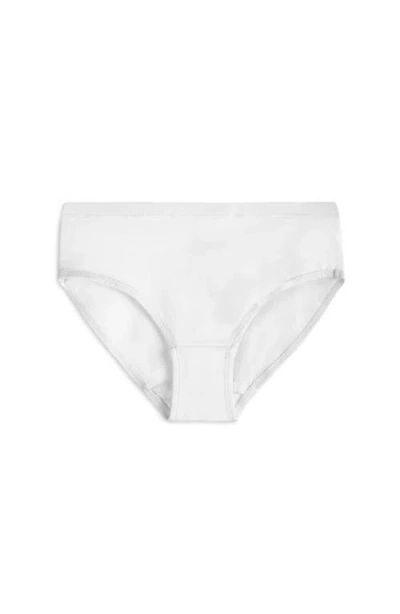 Mightly Organic Cotton Girls Hipster Undies 3-pk In Multi