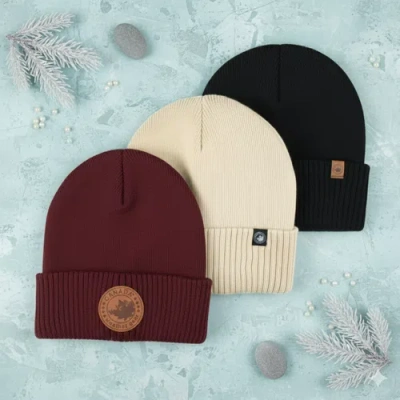 Canada Weather Gear Boys' 3-pack Beanies In Multi