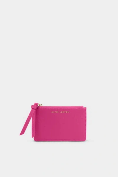 Katie Loxton Hallie Coin And Card Holder In Pink