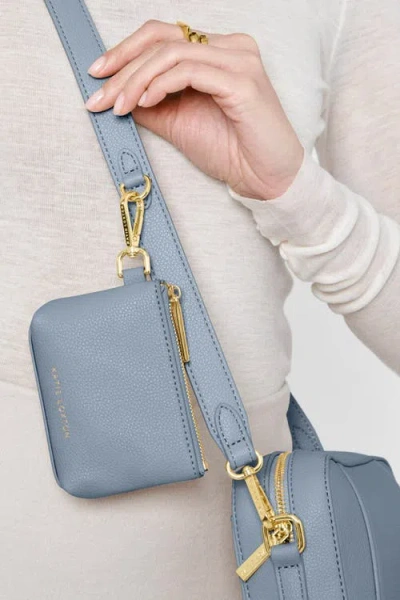Katie Loxton Evie Clip-on Coin Wallet In Blue