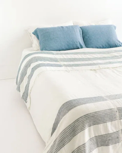 Creative Women 3 Panel Dotted Cotton Blanket In Multi