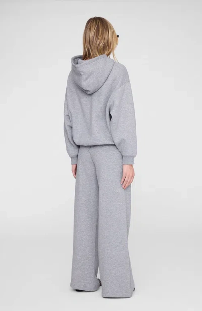 Anine Bing Monogram Kacey Sweatpant In Gray